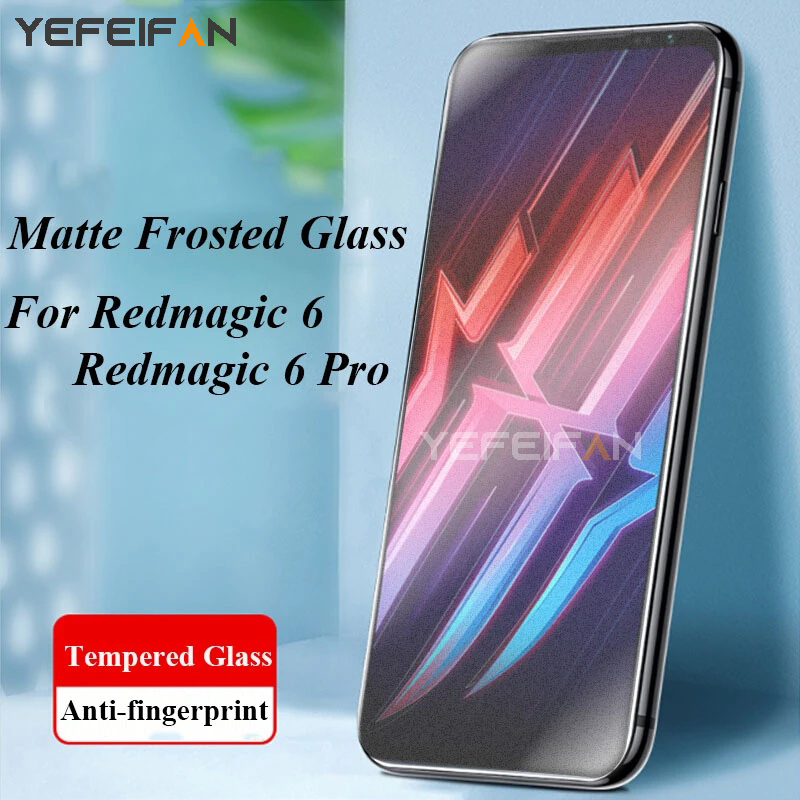 Kính cường lực Nubia Red Magic 6 Pro Chống Bám Vân Tay Cao Cấp Mờ bảo vệ màn hình cho Red Magic 5G 3s 3 Mars