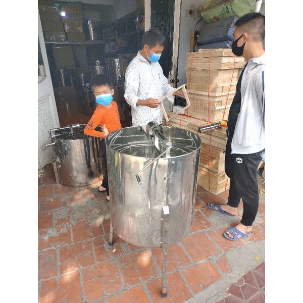 Thùng Quay Mật Ong 6 Cầu InNox - Giá Rẻ