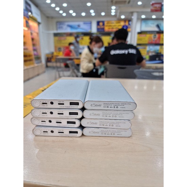 Pin sạc dự phòng Polymer 10.000 mAh Type C eSaver PJ JP106S nobox 10000mah e.saver likenew