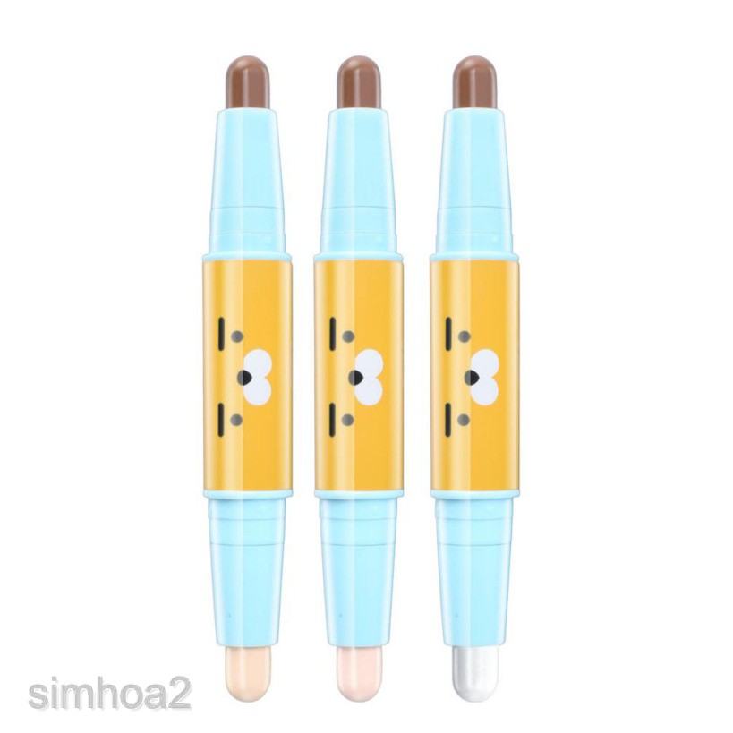 HengFang Three-color Stereo Double Gloss Fixing Stick 3.4g # H8469 | BigBuy360 - bigbuy360.vn