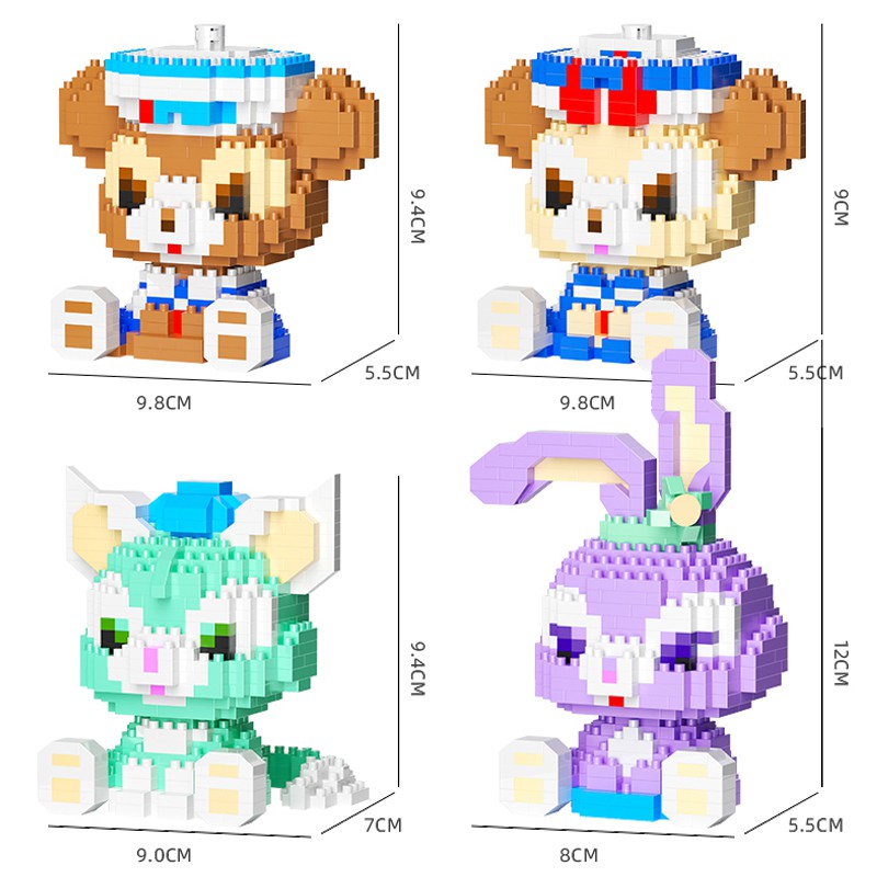 Bộ Đồ Chơi Lắp Ráp Mô Hình  Ba Chiều Cho Bé