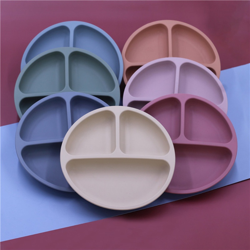 Bộ 7 Yếm Ăn Bằng Silicon Mềm Chống Thấm Nước Có Thể Gấp Gọn Tiện Dụng Cho Bé