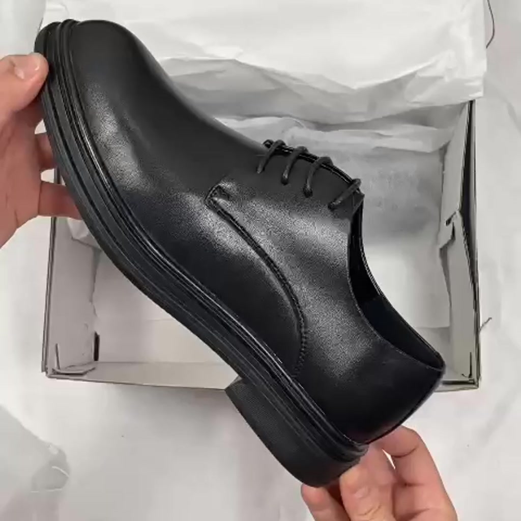 Giày Tây DECEMBER Modern Derby Black - DE2202 | BigBuy360 - bigbuy360.vn