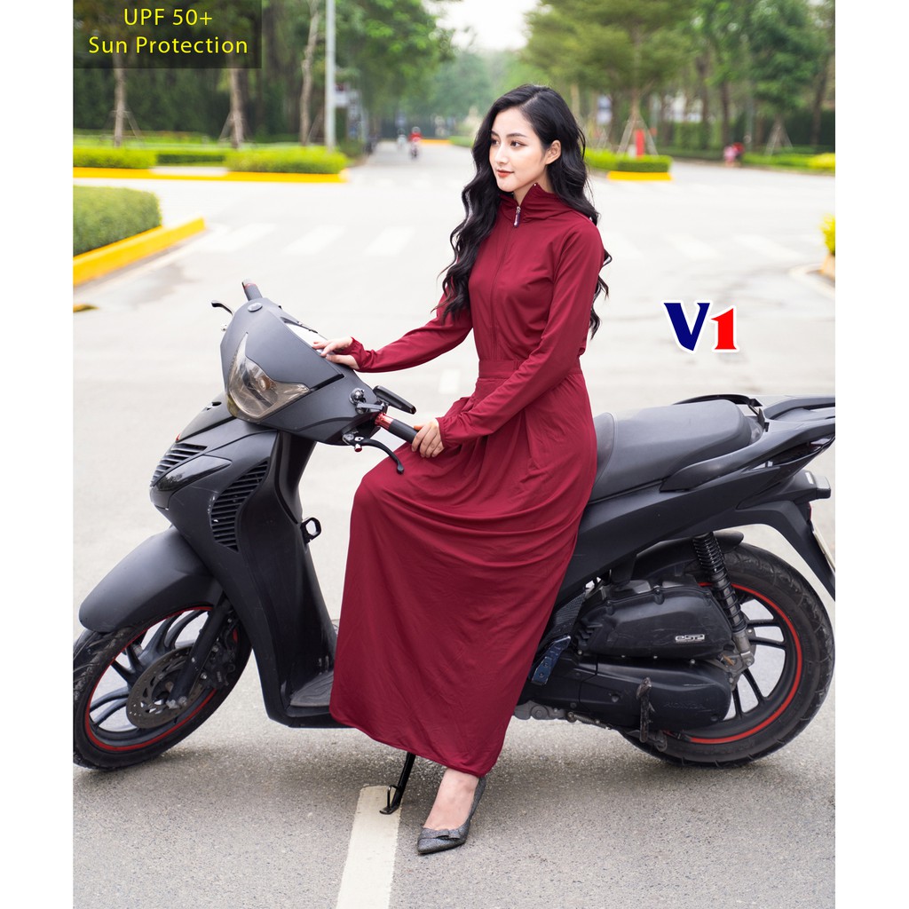 Chân váy chống nắng thun lạnh Nhật bản | BigBuy360 - bigbuy360.vn