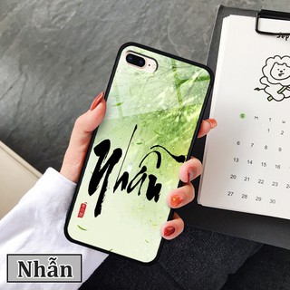 Ốp lưng iPhone 7 Plus/ 8 Plus- In chữ thư pháp