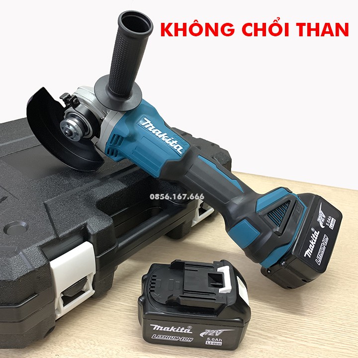 Máy Mài Pin MAKITA 72V Không Chổi Than Siêu Khoẻ - Máy mài góc, Máy cắt cầm tay