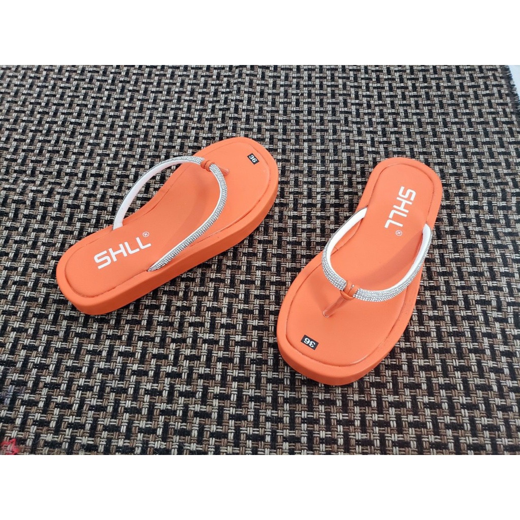 XẢ KHO  Dép bánh mì nữ xỏ ngón dây đá