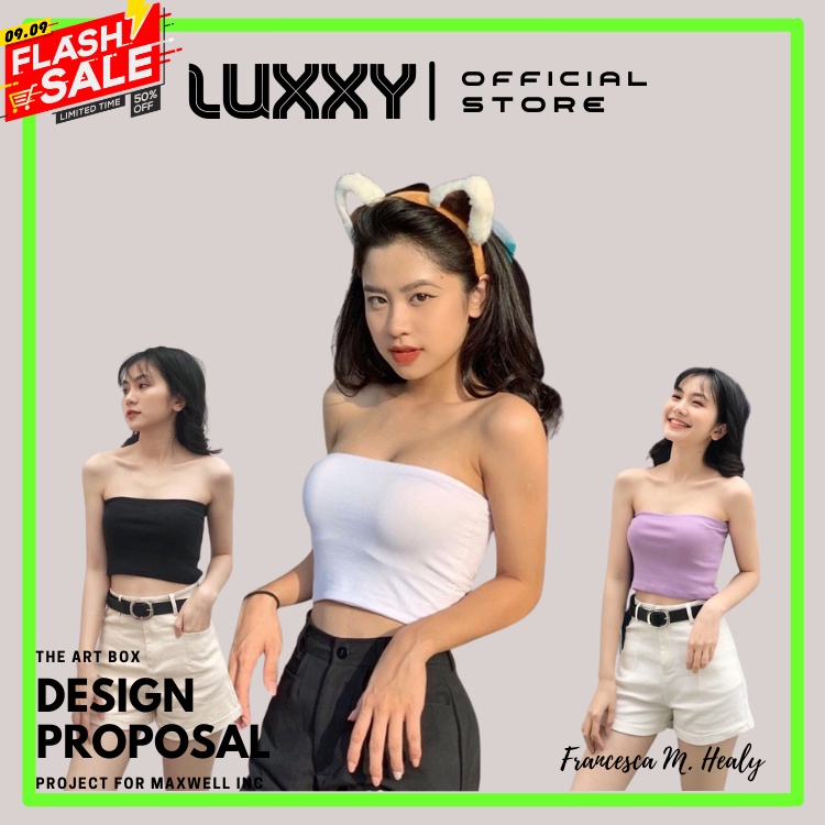 Áo Croptop, áo ngắn nữ dưới 55kg LuxxyStore - Quây Ngực