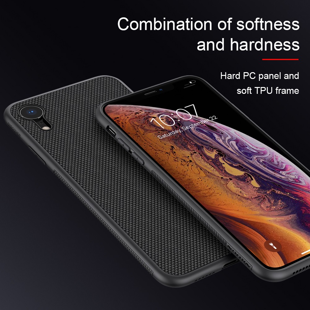 Ốp điện thoại NILLKIN bằng TPU + PC siêu mỏng chất lượng cao cho iPhone Xr