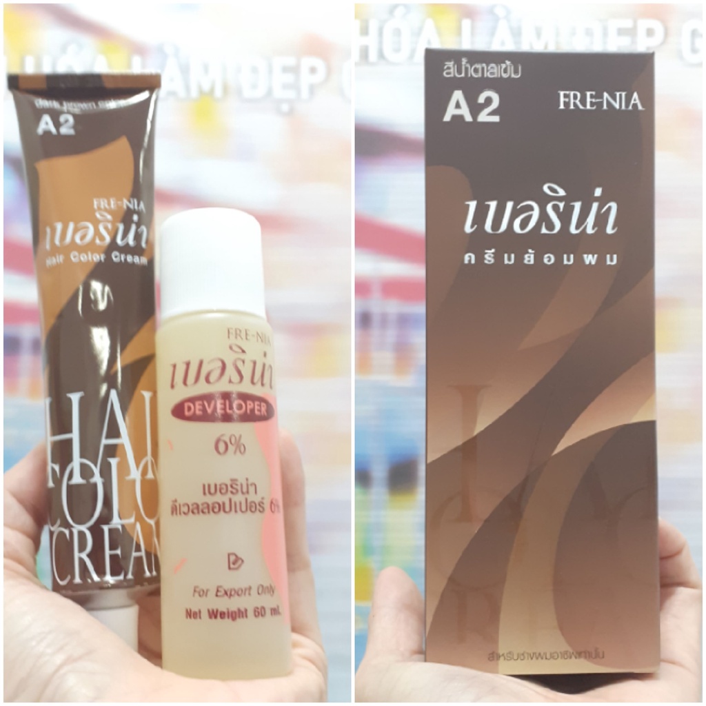 Nhuộm màu tóc Frenia A2 , A13 Thái Lan