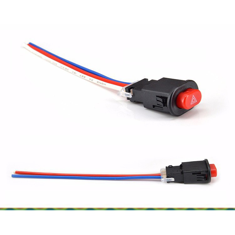 Công tắc 3 dây hazard dừng khẩn cấp nhấp nháy