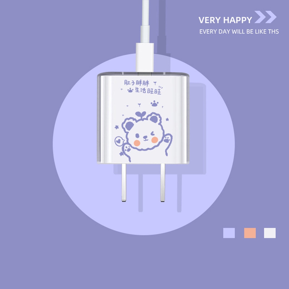 Vỏ bảo vệ cốc sạc tai nghe Apple 18w / 20w bằng Tpu trong suốt