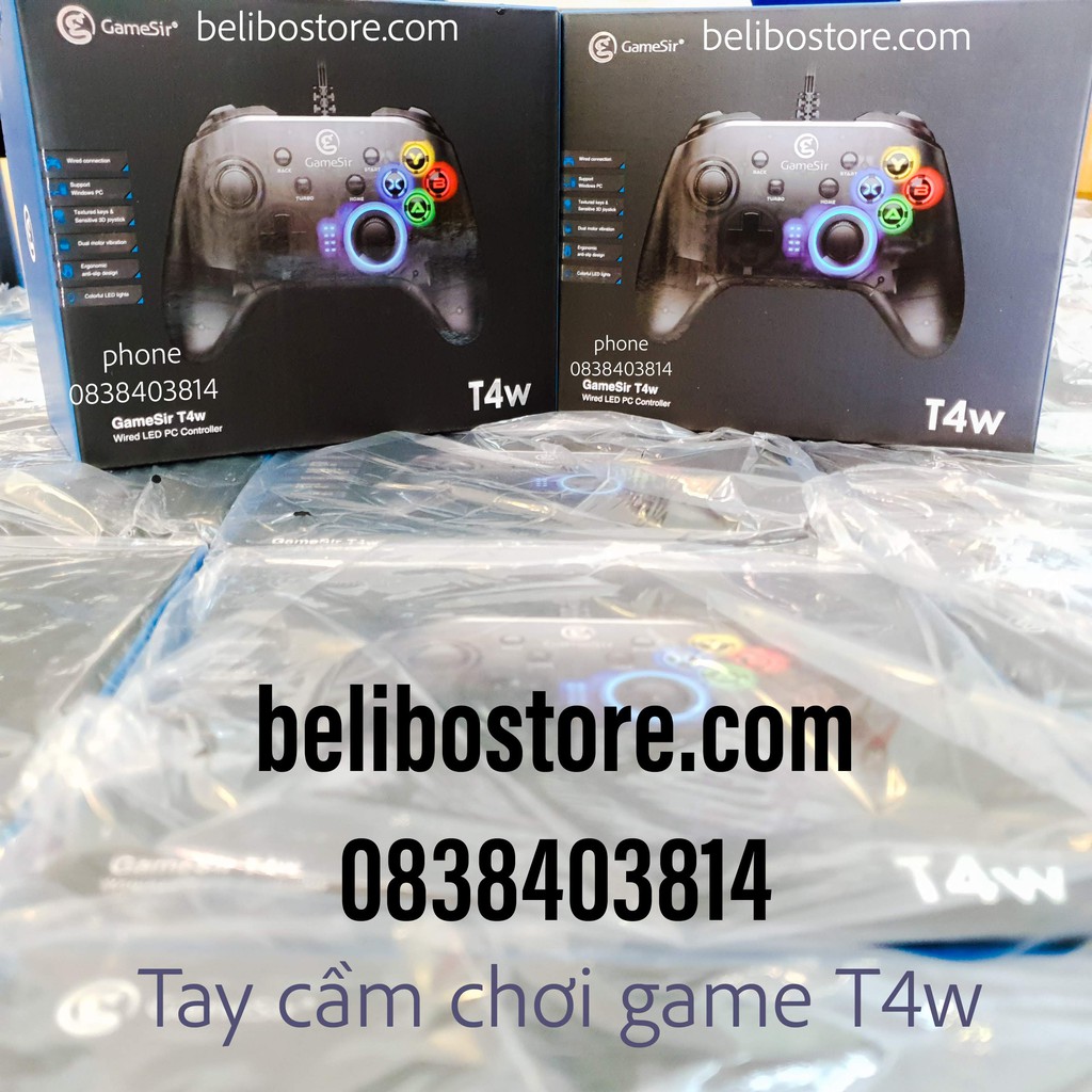 Tay cầm chơi game T4w giá rẻ chất lượng tốt - Đảm bảo Chính hãng gamesir - Sản xuất mới nhất