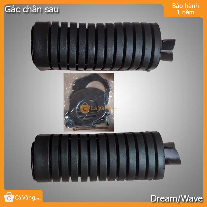 Cao su gác chân sau xe máy Dream II, Thái, Việt loại tốt giá rẻ