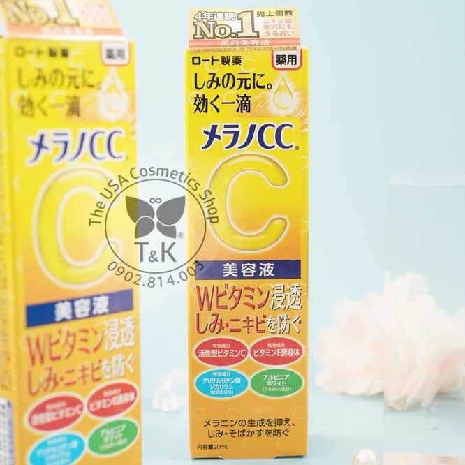 💛TINH CHẤT DƯỠNG DA VITAMIN C MELANO CC BEAUTY ESSENCE