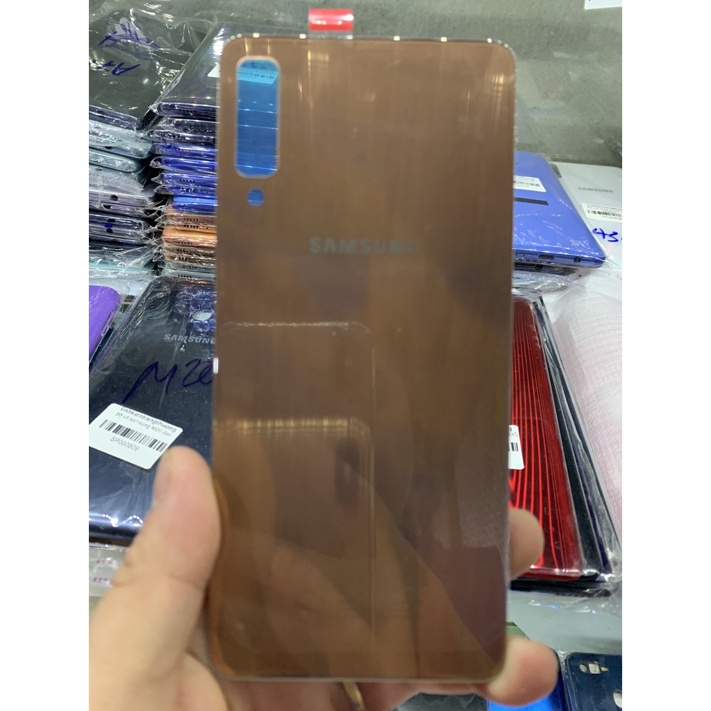 Bộ xương vỏ, kính lưng samsung A750 / A7 2018