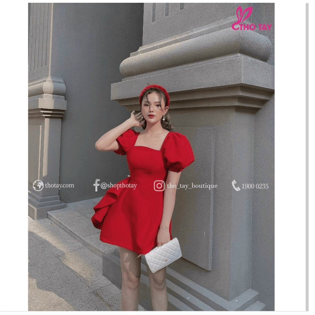 Đầm ford dáng xoè nữ siêu xinh , sang trọng cho các cô nương KME FASHION