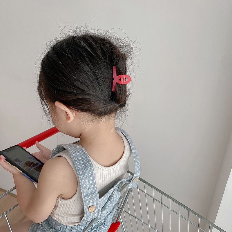 Kẹp Tóc Hình Cá Mập Màu Sắc Kẹo Ngọt Xinh Xắn Cho Bé Gái