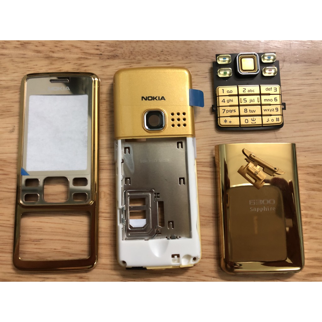 Vỏ Zin NOKIA 6300 - Chi Tiết Từng Con Ốc