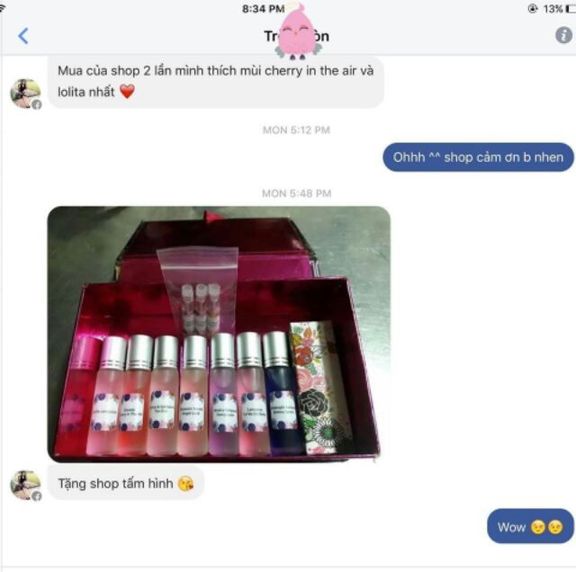 [Bao đổi trả] Nước hoa nữ mini 3ml | BigBuy360 - bigbuy360.vn