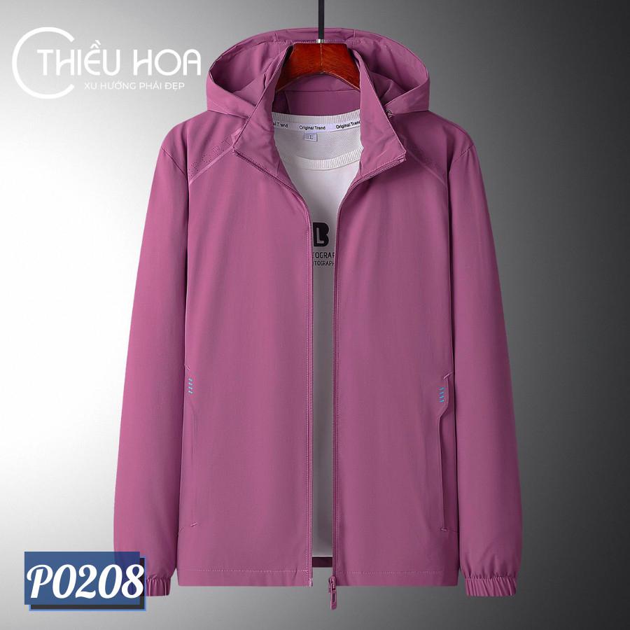 Áo khoác nữ Thiều Hoa chất liệu Poly 2 lớp siêu thoáng mát P0208