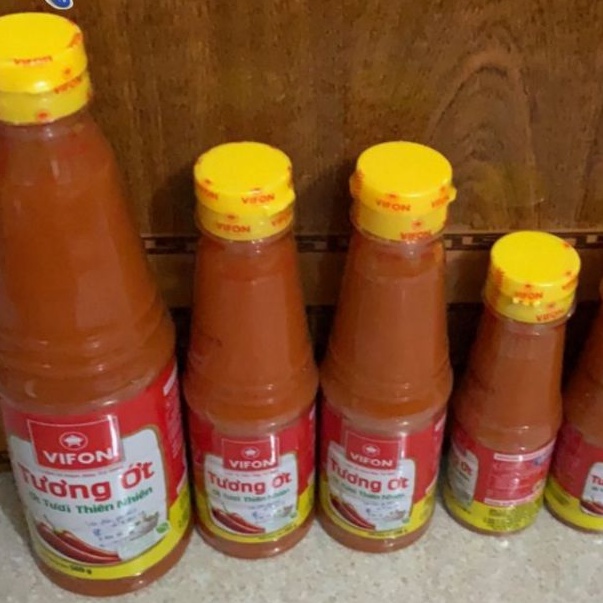 Tương ớt Vifor 500 ml, 260ml,150ml