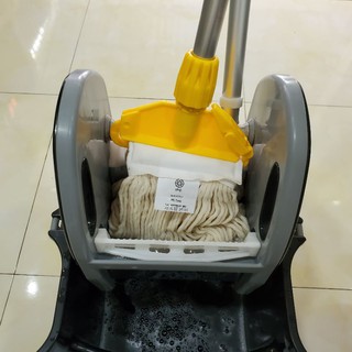 Bộ lau nhà thông minh 360 đa năng cao cấp của IPC xô chưa 2 ngăn 30 lít made in Italy