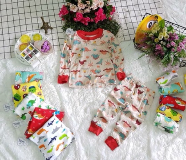 Bộ cotton bozip bé gái/bé trai 8-21 kg