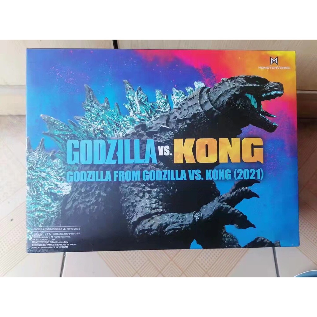 GIÁ HỦY DIỆT Mô Hình Godzilla SHM Godzilla vs Kong 2021 Full Box