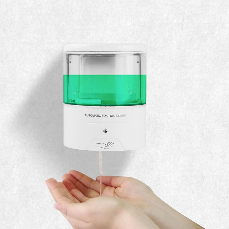 Máy Đựng Nước Rửa Tay Tự Động 600ml 1 Cái