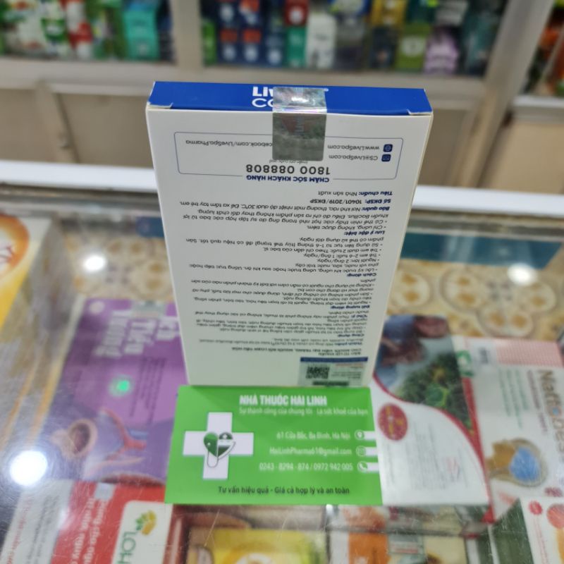 Men vi sinh LiveSpo Colon 30 tỷ bào tử lợi khuẩn ⚡ Tặng quà ⚡ Hộp 10 ống x 5ml Người viêm đại tràng, táo bón tiêu chảy