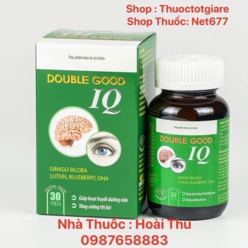 Double Good IQ- Viên uống bổ não, sáng mắt