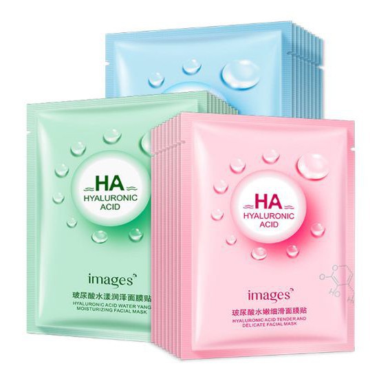 COMBO 10 Mặt Nạ Giấy Dưỡng Da nhiều loại Bioaqua, Images, Mask nội địa Trung