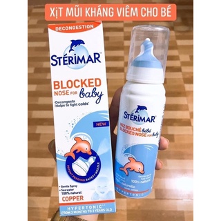 Xịt mũi cá heo Sterima Pháp 100ml
