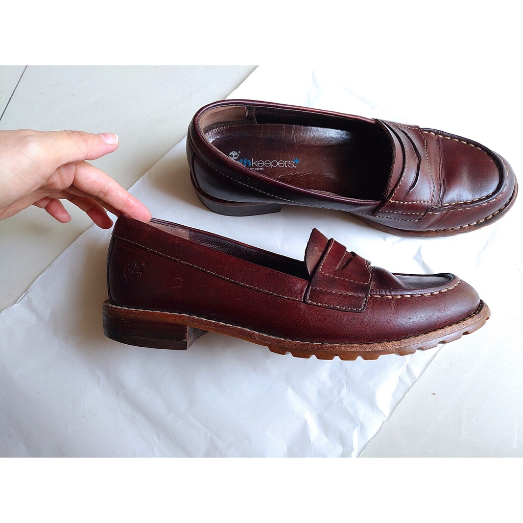 Giày vintage Penny Loafers của Timberland Earthkeeper size 36