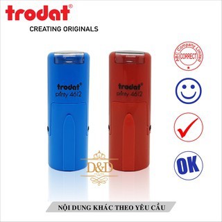 Khắc dấu tròn Trodat 4612