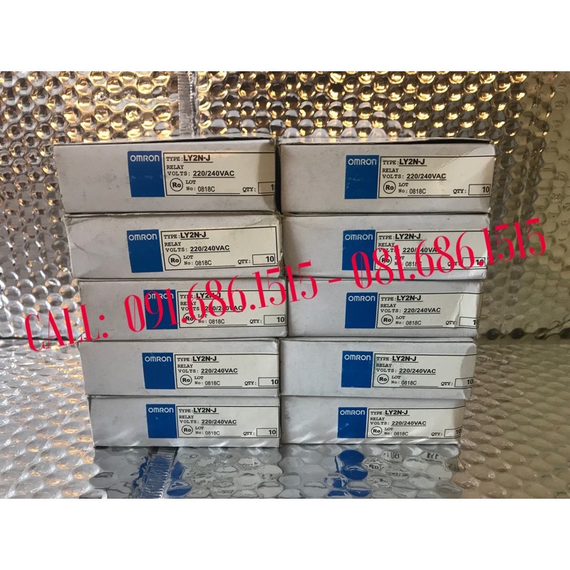 Relay Trung Gian OMRON LY2N-J Relay 220V 10A 8 Chân