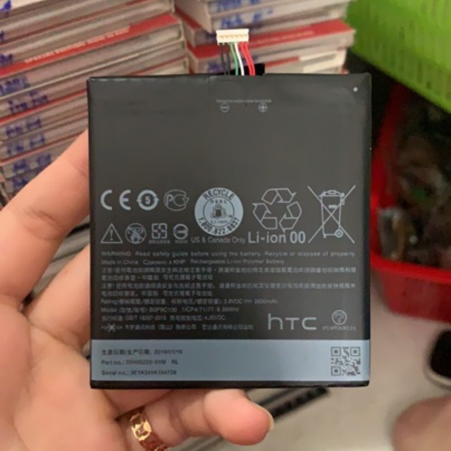 Pin HTC Desire 816 Dual dung lượng 2600mAh xịn có bảo hành