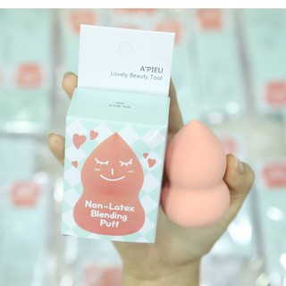 Bông đánh kem nền A'Pieu Lovely Beauty Tool Non-Latex Blending Puff Apieu
