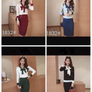 Sỉ set váy len QC