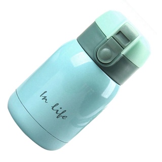 Set 2 bình giữ nhiệt inox mini 200ml