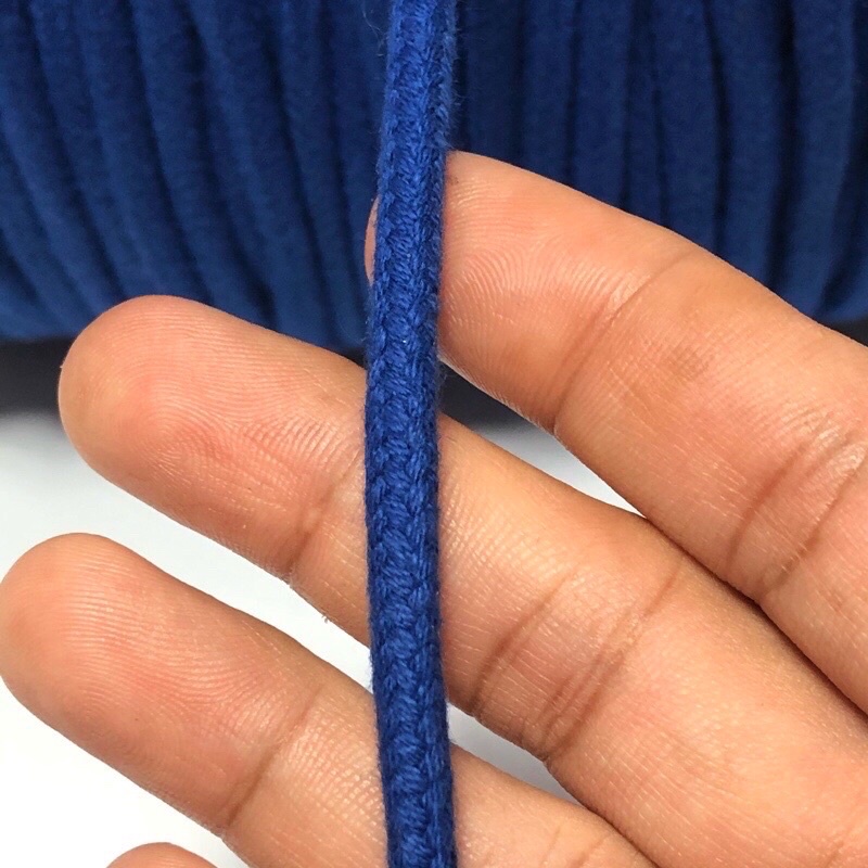 100 mét - Dây Thừng 5mm cotton rất chắc chắn dùng làm macrame, căng lều, dây phơi, thời trang, dây giày