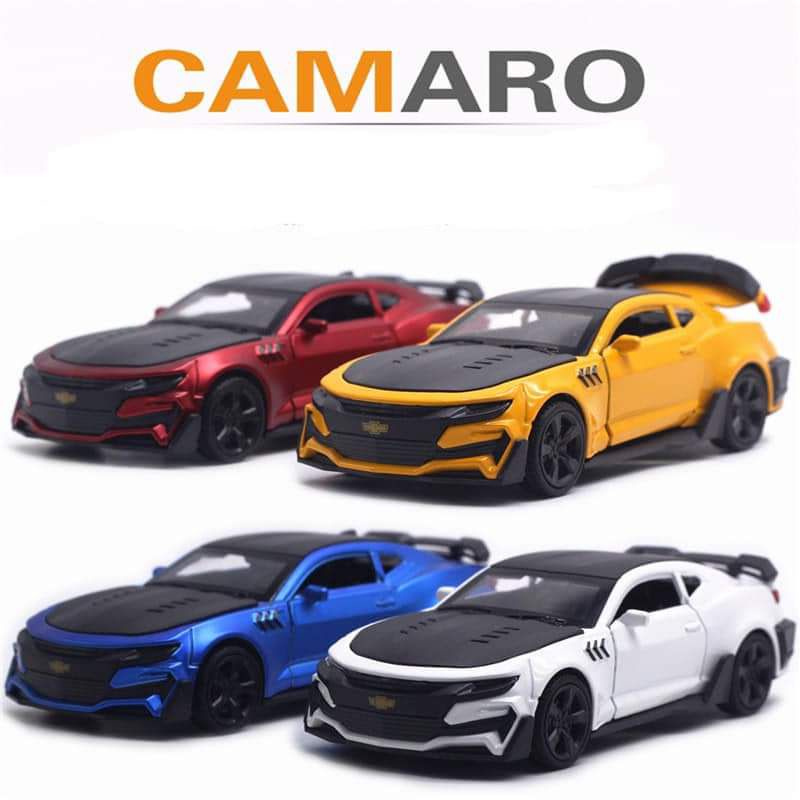 Mô hình xe chevrolet camaro kim loại âm thanh đèn tỉ lệ 1:36