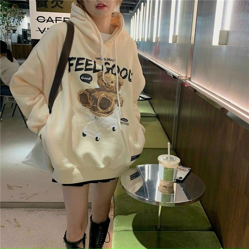 Áo Hoodie FEEL GOOD Ulzzang Unisex Nam, Nữ Gigihouse