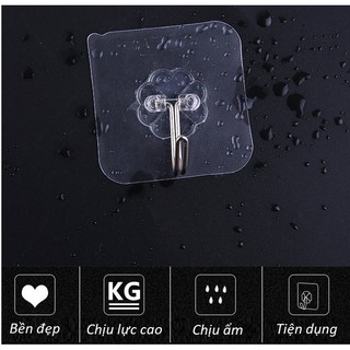 Combo 3 móc dán tường siêu dính 6x6cm