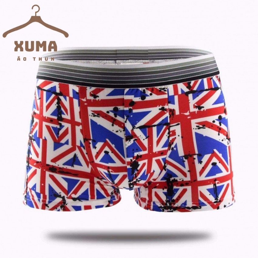 [ Free Ship ] combo 4 quần xì sịp quần lót nam hoạt hình nhiều màu cotton co giãn 4 chiều xuma