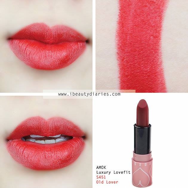Son lì thỏi Amok Luxury 