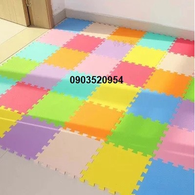 thảm xốp lót sàn thanh lý có ĐẸP có LỖI kích thước 30x30x1cm