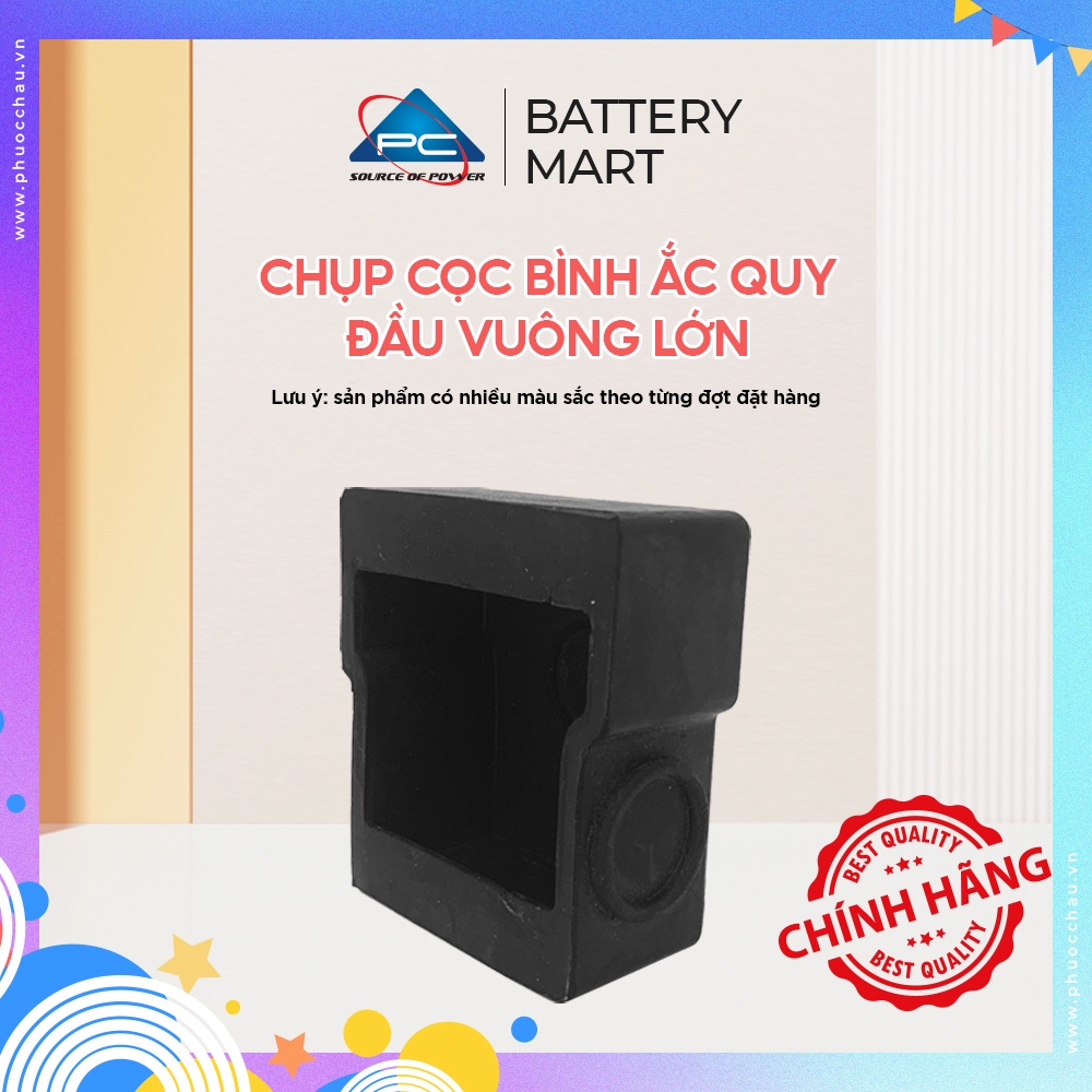 Chụp Cọc Bình Ắc Quy Cách Nhiệt Chuyên Dùng Cho Xe Máy Ô tô, Chống Nước Chạm, Chập Mạch