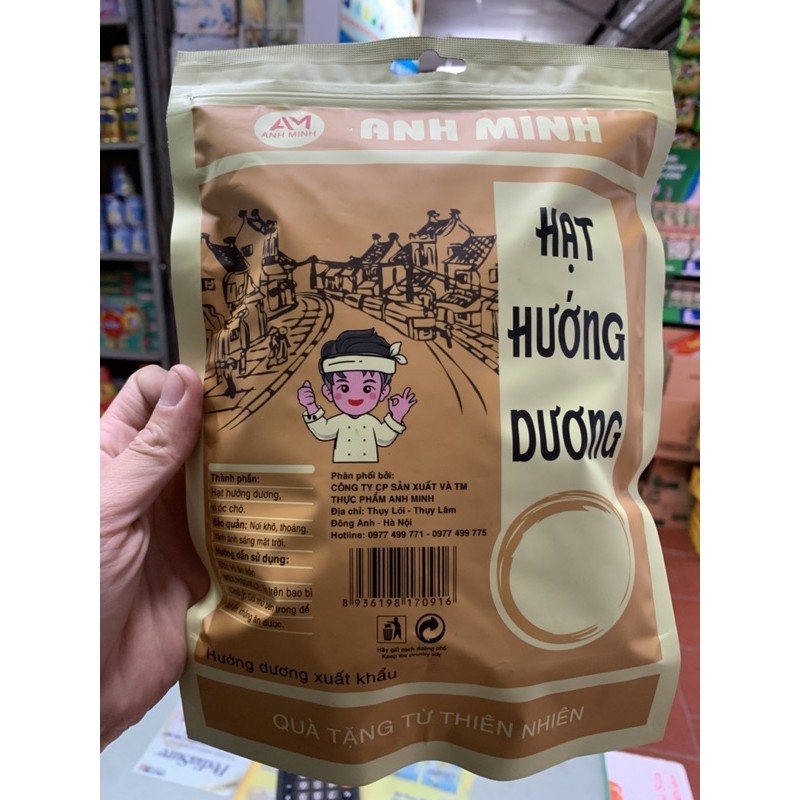 Hạt Hướng Dương Vị Óc Chó Anh Minh Gói 450g